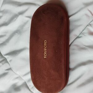 Tom Ford Velvet Sunglass Case Empty Black